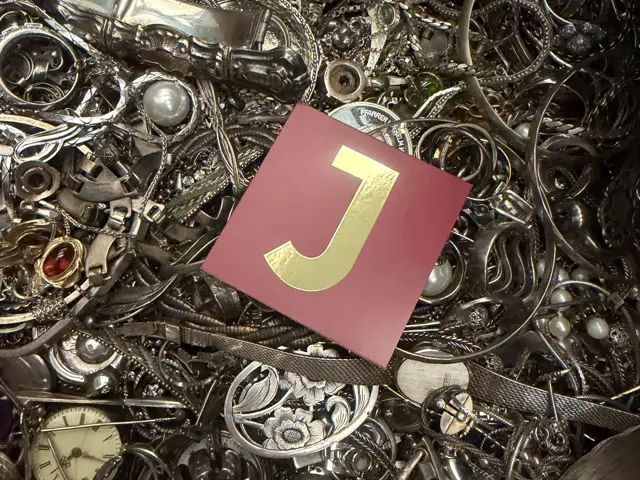 Großes Konvolut Silber- und Modeschmuck mit JASPERS-Karte