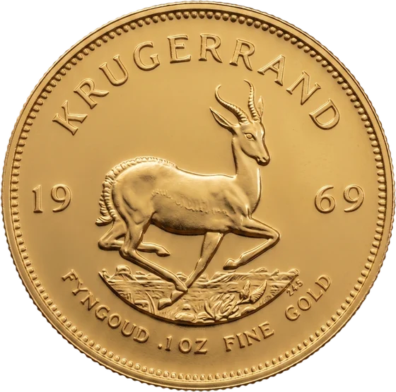 1 oz Krügerrand Goldmünze — Ankauf bei JASPERS in Viersen
